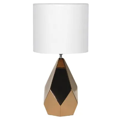 Pyramid Table Lamp With Shade