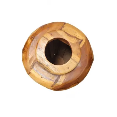 Teak Root Vase