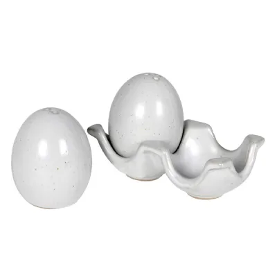 Porcelain Egg Box Salt and Pepper Pots