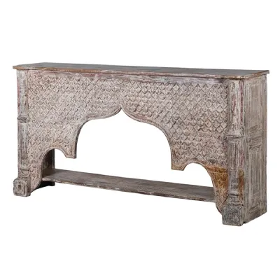 Kota Console Table with Shelf