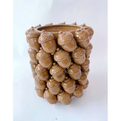 Ceramic Large Multi Acorn Vase