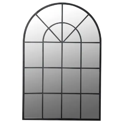 Window Metal Frame Mirror