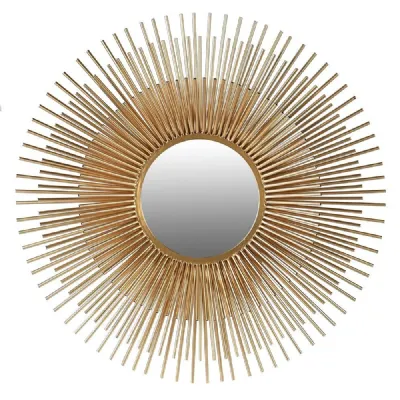 Small 3d Sunburst Mirror