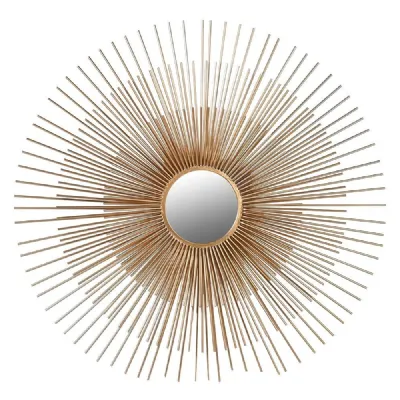 Large 3d Sunburst Mirror