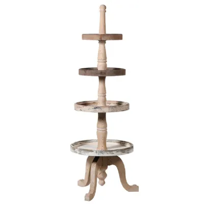 4 Tiered Round Shelf