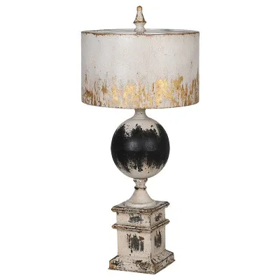 Bellamy Distressed Metal Table Lamp