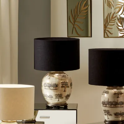 Fowl Design Large Glass Table Lamp Base