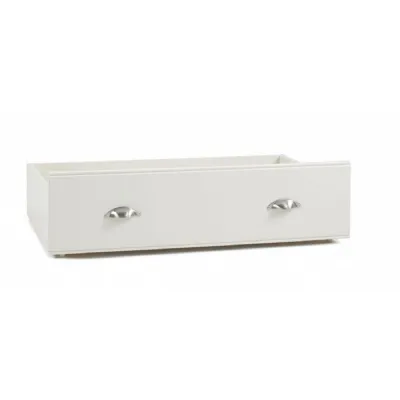 Painted and Solid Oak Profiled Top Underbed Drawer