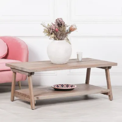 Rustic Wood Coffee Table