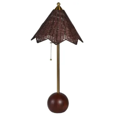 Americano Rattan Table Lamp with Shade