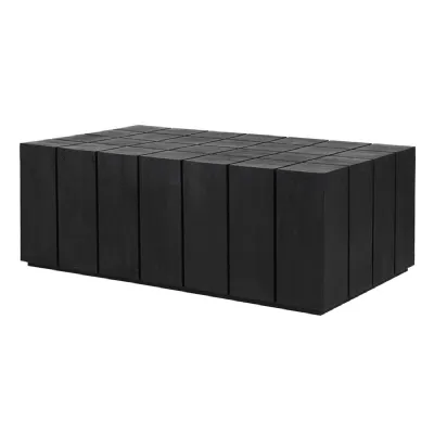 Black Blocks Coffee Table