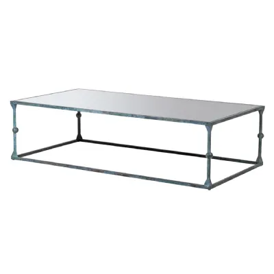 Verdigris Mirror Coffee Table