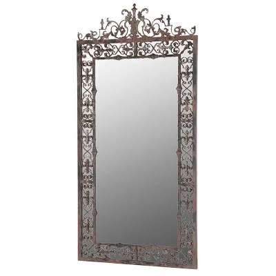 Large Ornate Frame Wall Mirror