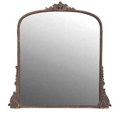 Large Carved Gold Wall Mirror