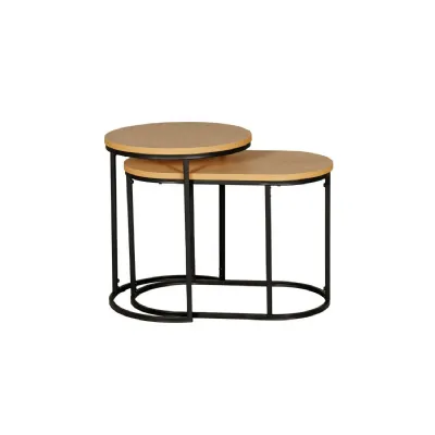 Kinsley Nest of Tables Brown