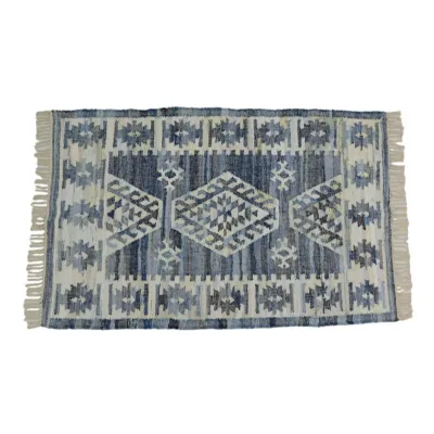 Recycled Denim Rug 120 x 180cm