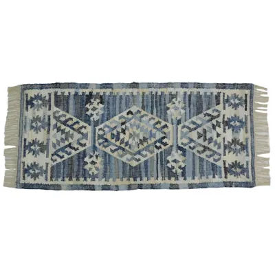 Recycled Denim Rug 80 x 180cm
