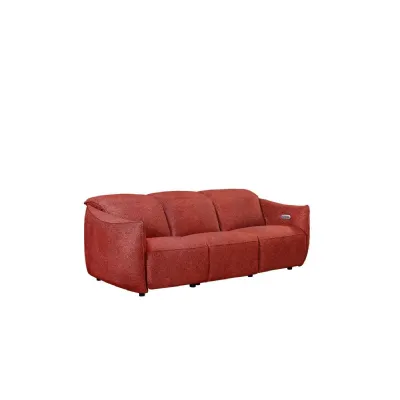 Ruby Fabric 3 Seater Power Recliner Sofa