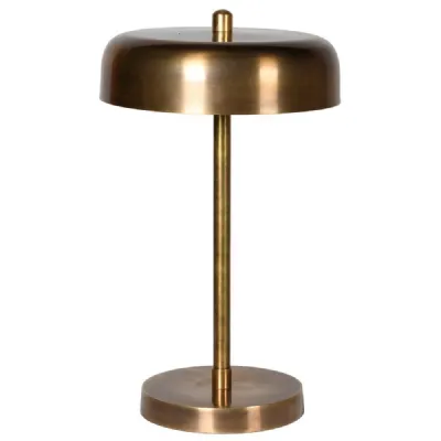 Brass Round Desk Lamp