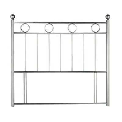 Silver Chrome 3ft Single Headboard