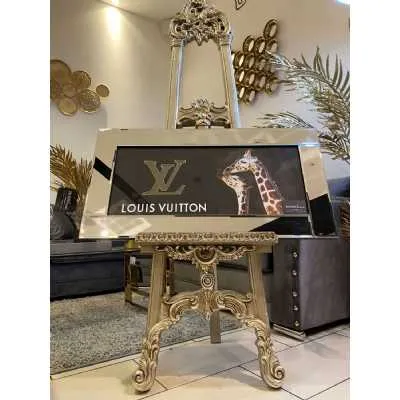 Lv Giraffe Wall Art Mirror Frame