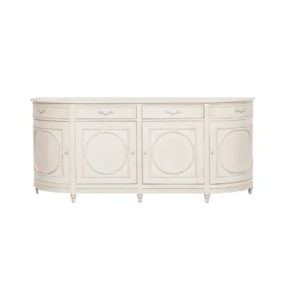 French Style Ivory Sideboard