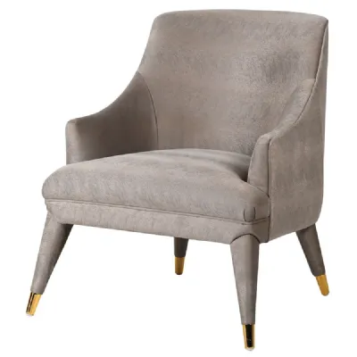 Hide Print Armchair