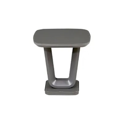 Lamp Table Graphite Grey Matt 500