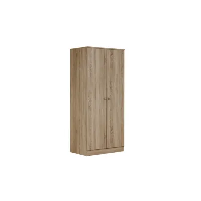 Levi Wardrobe 2 Door Oak