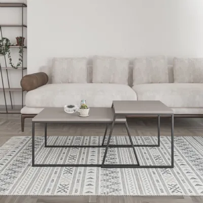 Pal Modern Coffee Table Mocha Grey