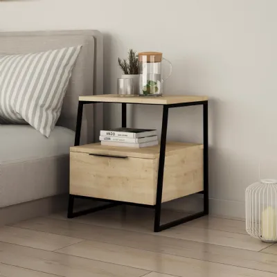 Pal Modern Nightstand Oak