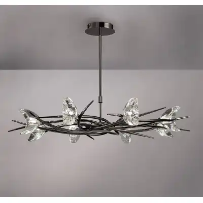Eclipse Telescopic 8 Light G9, Black Chrome