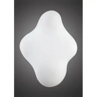 Eos Ceiling Wall Light 3W LED 3000K IP44, 280lm, Opal White, 2yrs Warranty