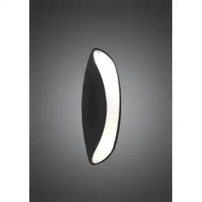 Pasion Wall Lamp 2 Light E27, Gloss Black White Acrylic Polished Chrome, CFL Lamps INCLUDED