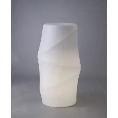 Bambu Tall Pot 2 Light E27 Outdoor IP65, Opal White