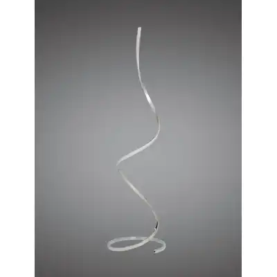 Nur XL Floor Lamp 20W LED 3000K, 1800lm, Dimmable Silver Frosted Acrylic Polished Chrome, 3yrs Warranty
