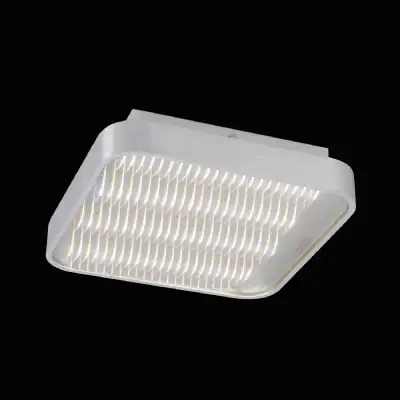 Reflex Flush 29cm Square 18W LED 3000K Plus 6000K, 1180lm, Aluminium Acrylic, 3yrs Warranty