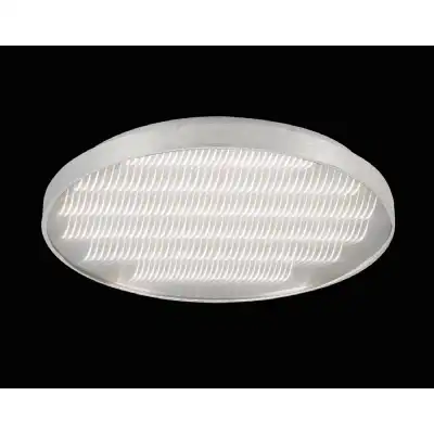 Reflex Flush 58cm Round 50W LED 3000K Plus 6000K, 3120lm, Aluminium Acrylic, 3yrs Warranty