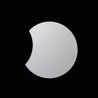 Petaca Wall Lamp 25cm Round, 480lm, 8W LED 3000K Matt White Acrylic, 3yrs Warranty