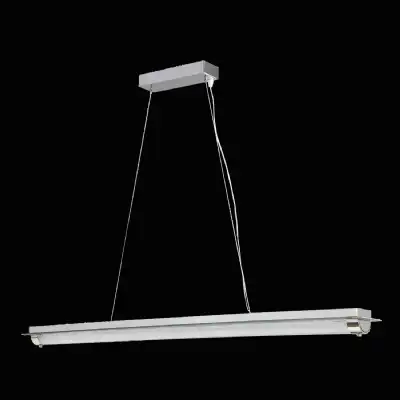 Tube Pendant 36W LED 4000K Polished Chrome Mirror Sand Diamond, 2800lm, 3yrs Warranty