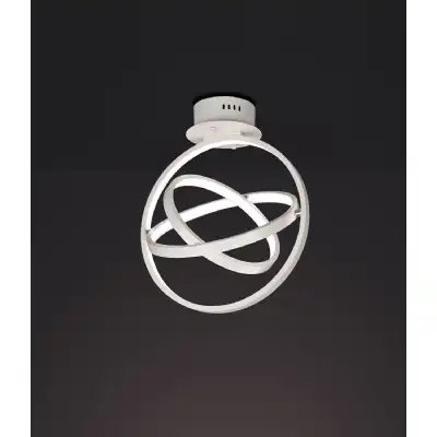 Orbital Ceiling Round 35cm, 3 Ring, 40W LED 3000K, 1510lm, White, 3yrs Warranty