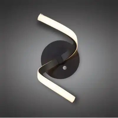 Nur Brown Oxide Wall Lamp 10W LED 2800K, 850lm, Dimmable Frosted Acrylic Brown Oxide, 3yrs Warranty