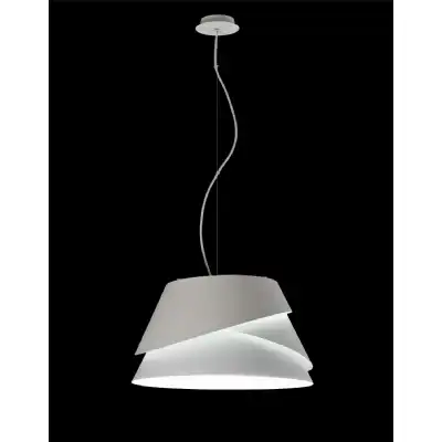 Alboran Pendant Large 3x40W (No Inc), Alumimium Iron