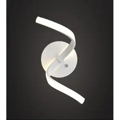 Nur Blanco Wall Lamp 10W LED 3000K, 850lm, Dimmable White Frosted Acrylic, 3yrs Warranty