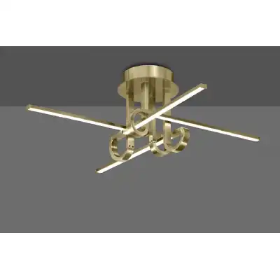 Cinto Ceiling 28W LED, 3000K, 2250lm, Antique Brass, 3yrs Warranty