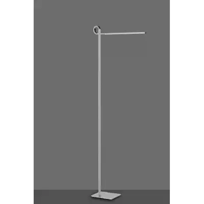 Cinto Floor Lamp 163cm, 7W LED, 3000K, 540lm Dimmable, Polished Chrome, 3yrs Warranty