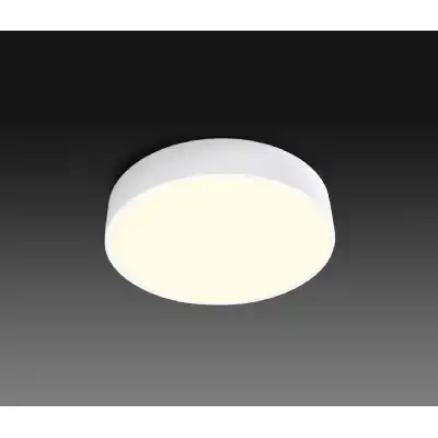 Cumbuco Ceiling 60cm Round, 50W LED, 3000K, 3500lm, White, 3yrs Warranty