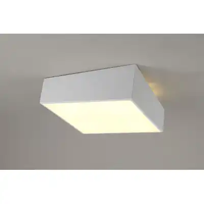 Mini Ceiling 45cm Square, 5 x E27 (Max 20W), White