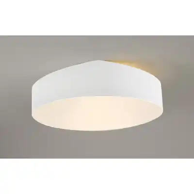 Mini Ceiling 60cm Round, 8 x E27 (Max 20W), White