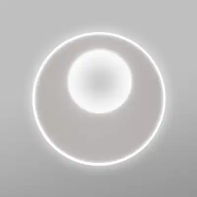 Krater Ceiling 40cm Round 36W LED 3000 6000K Tuneable, 1800lm, Remote Control White, 3yrs Warranty